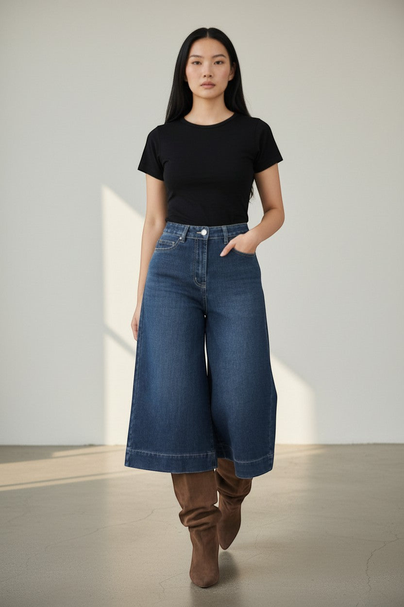 Bermuda en jean brut – Esprit estival chic