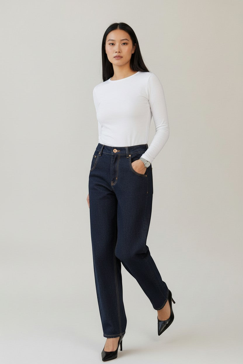 Jean coupe ballon brut – Indispensable revisité