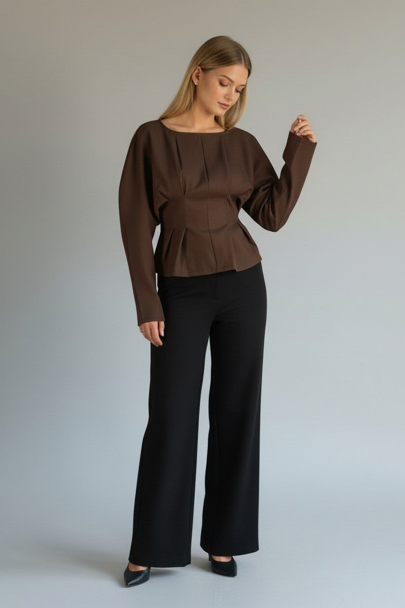 Top manches ballon – Élégance moderne