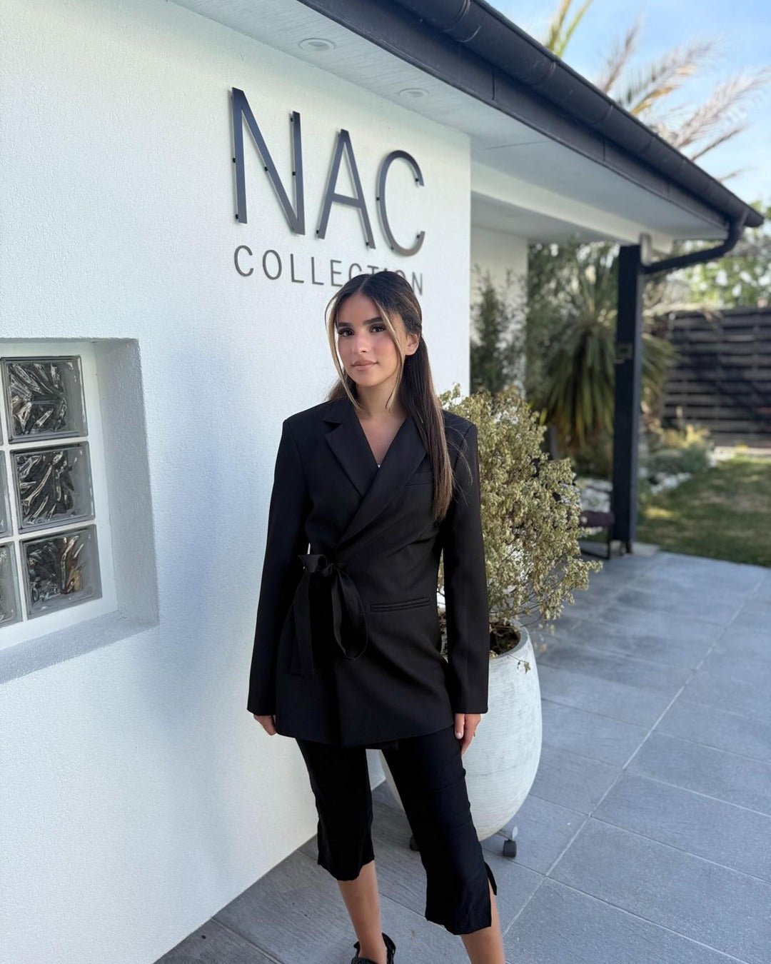 Blazer croisé ceinturé, élégance assurée! - Modèle ZEN - NAC Collection