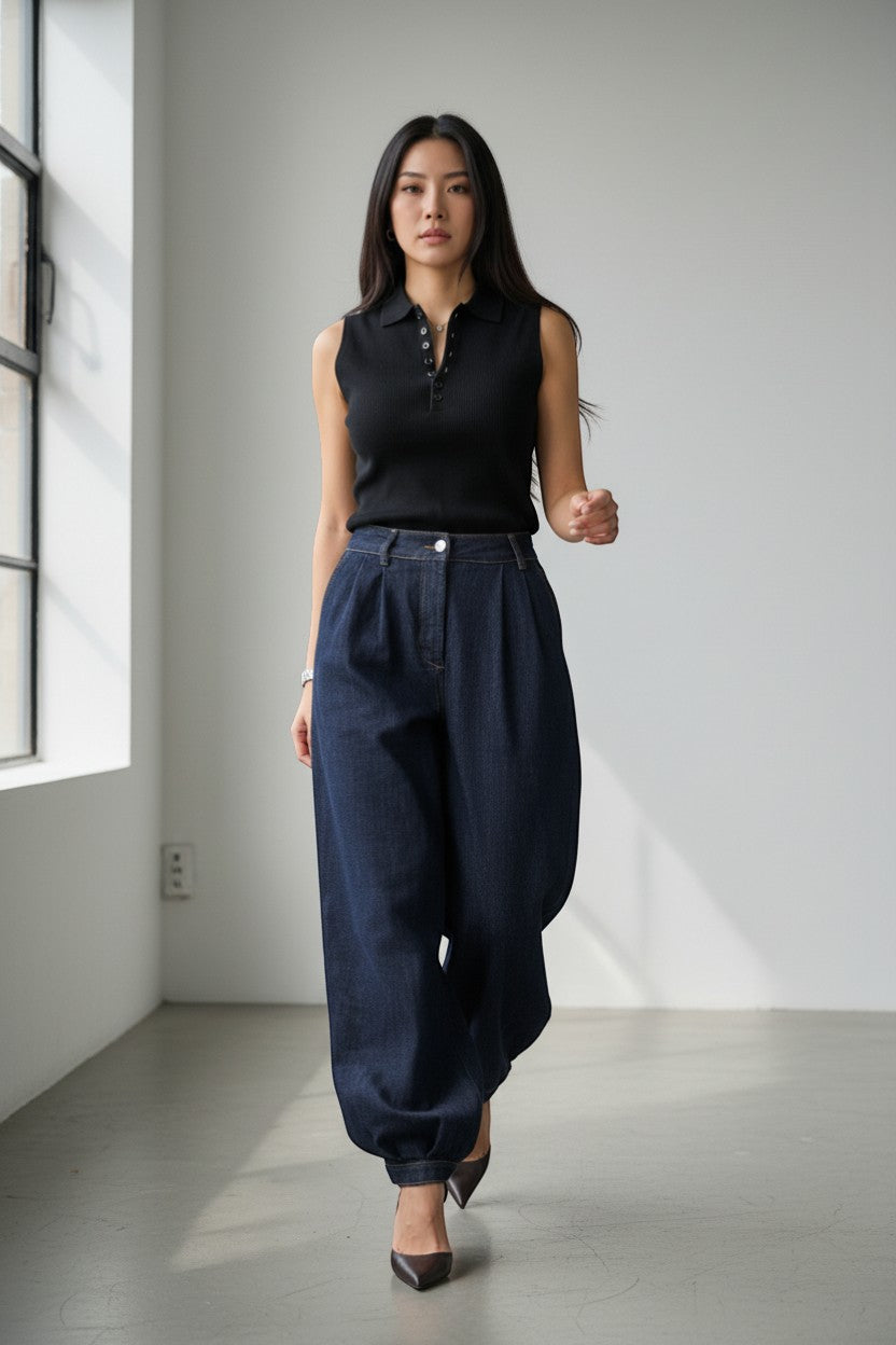 Jean coupe aladin – Style moderne brut