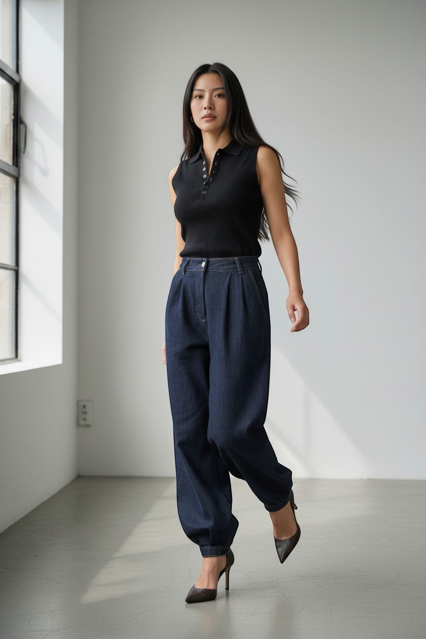 Jean coupe aladin – Style moderne brut