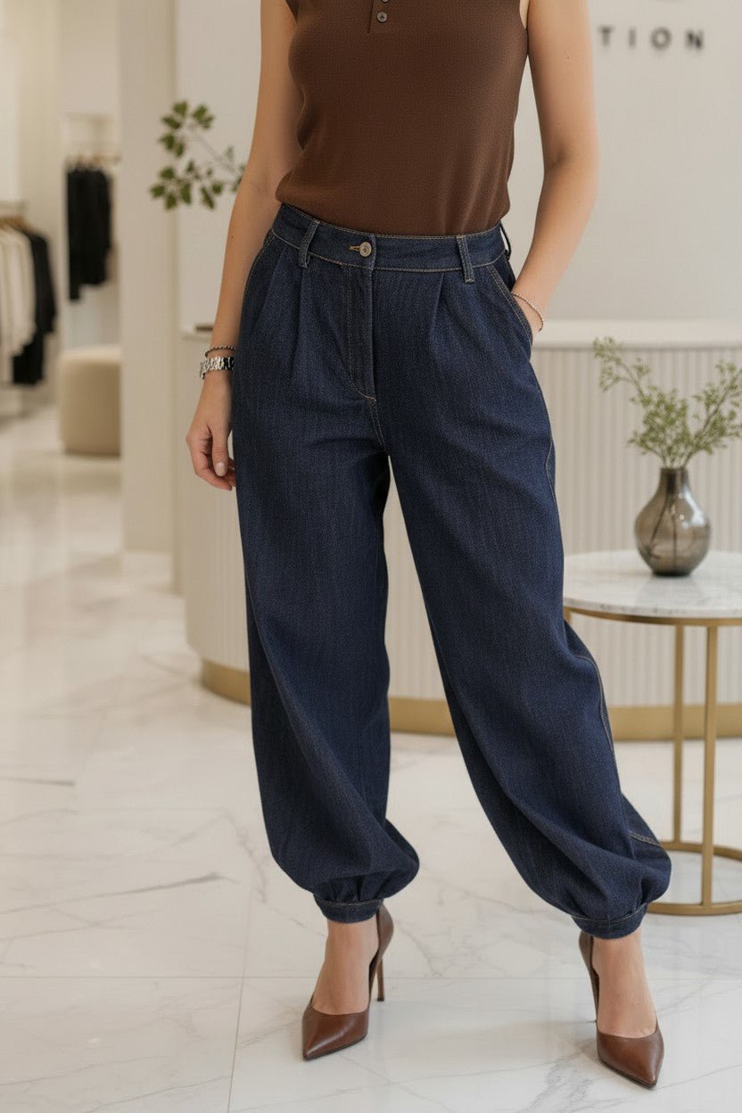Jean coupe Aladin taille haute - NAC Collection