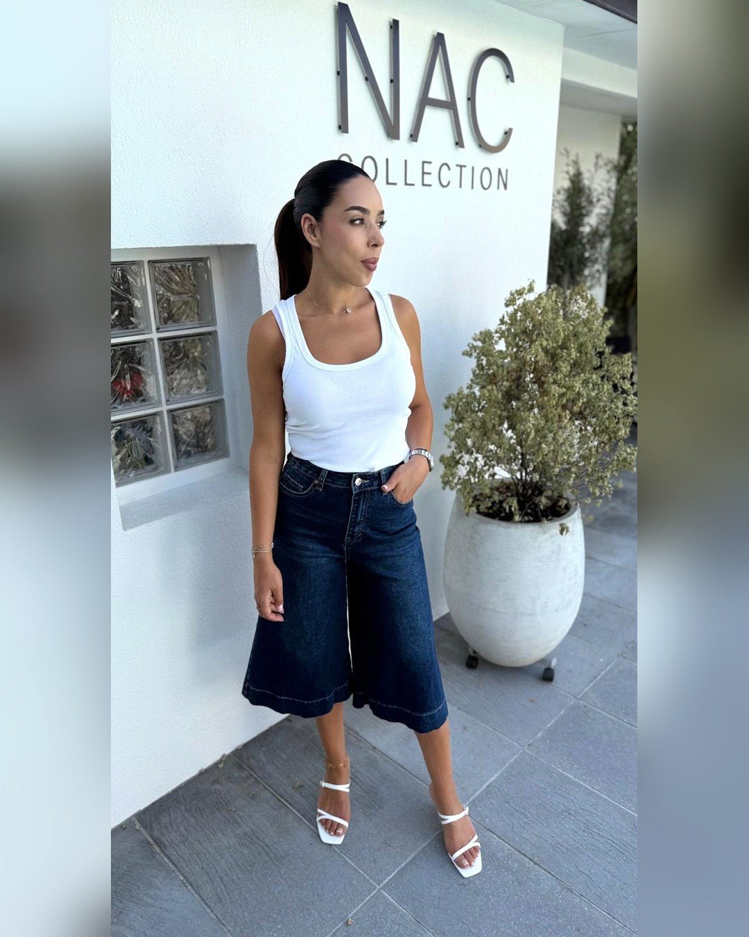 Jean culotte taille haute : le must-have de la saison - Modèle DRIFT - NAC Collection