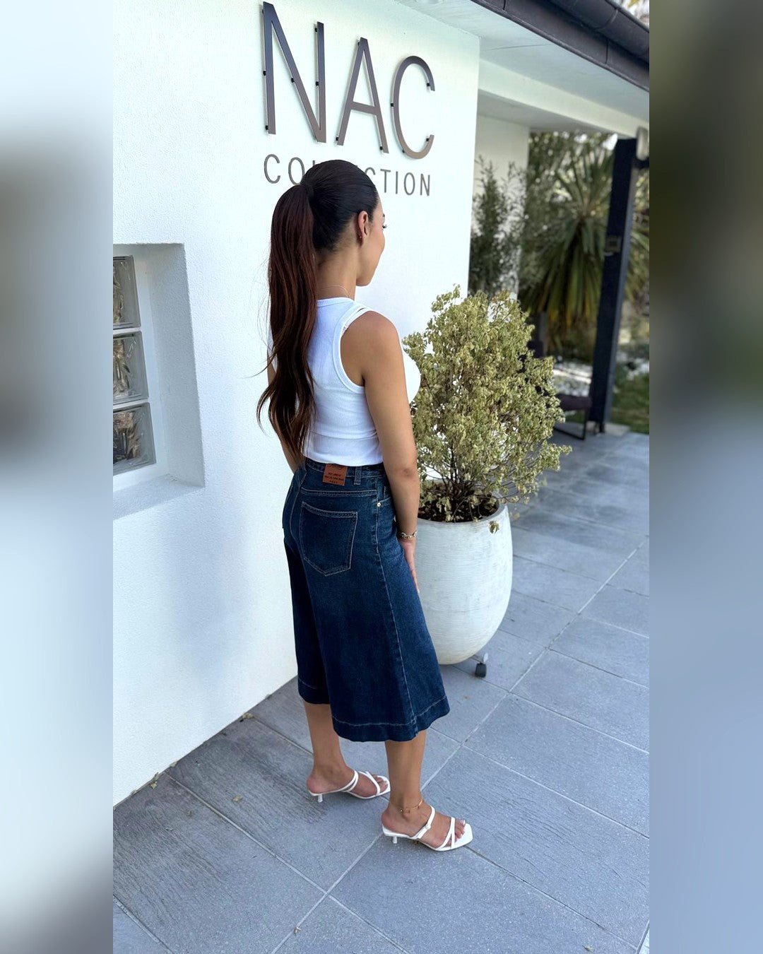 Jean culotte taille haute : le must-have de la saison - Modèle DRIFT - NAC Collection