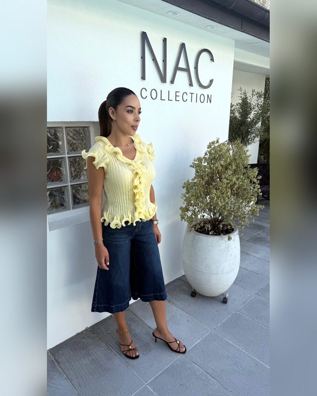 Jean culotte taille haute : le must-have de la saison - Modèle DRIFT - NAC Collection