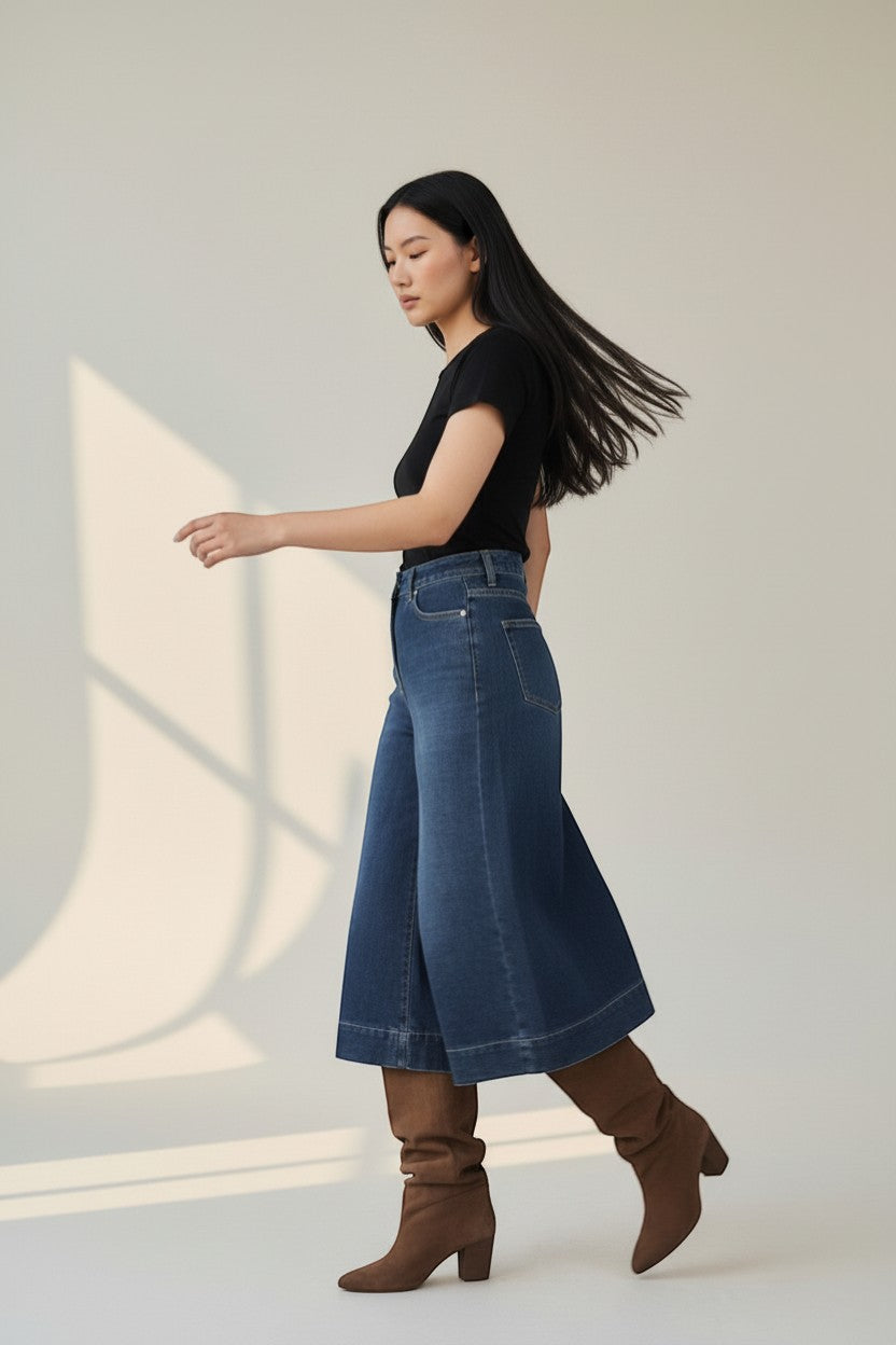 Bermuda en jean brut – Esprit estival chic