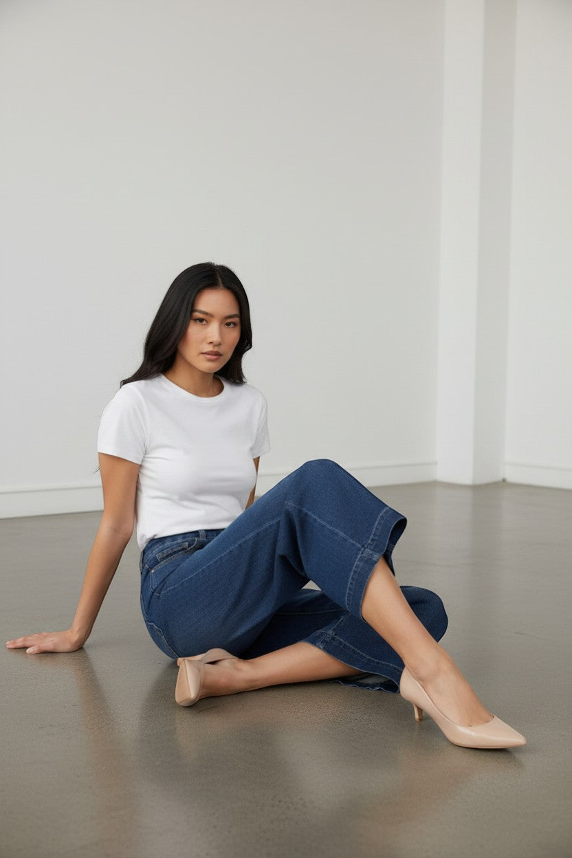 Bermuda en jean brut – Esprit estival chic