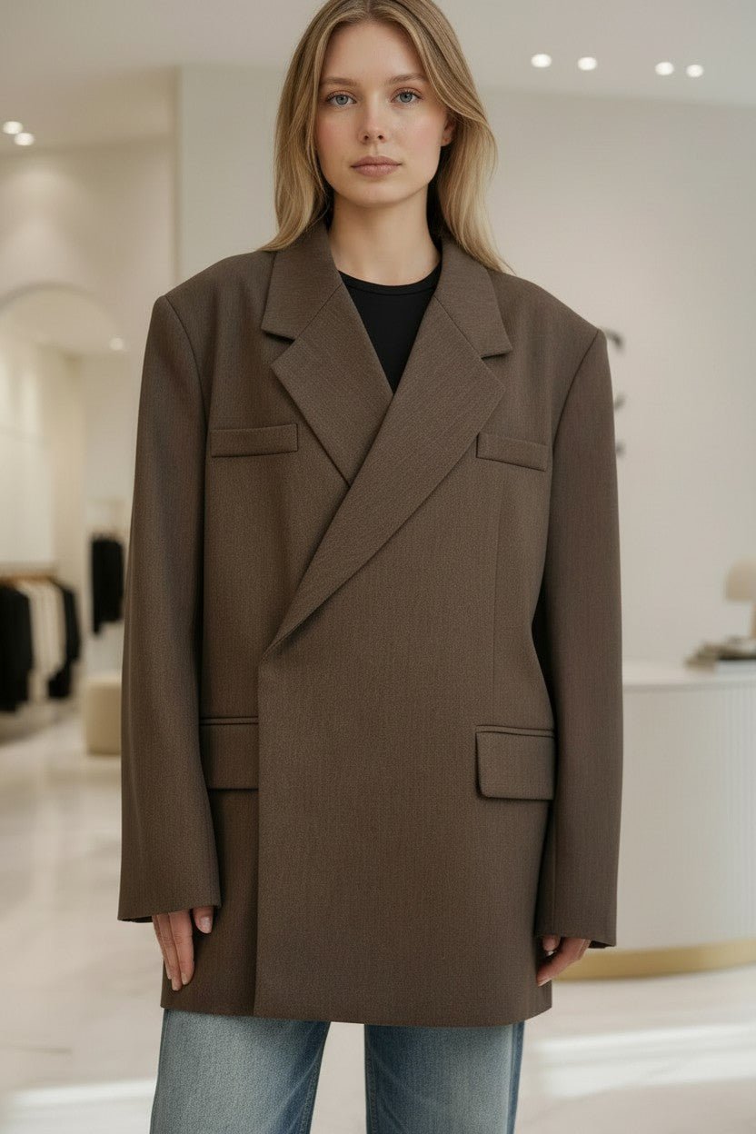 Blazer oversize à épaulettes - NAC Collection