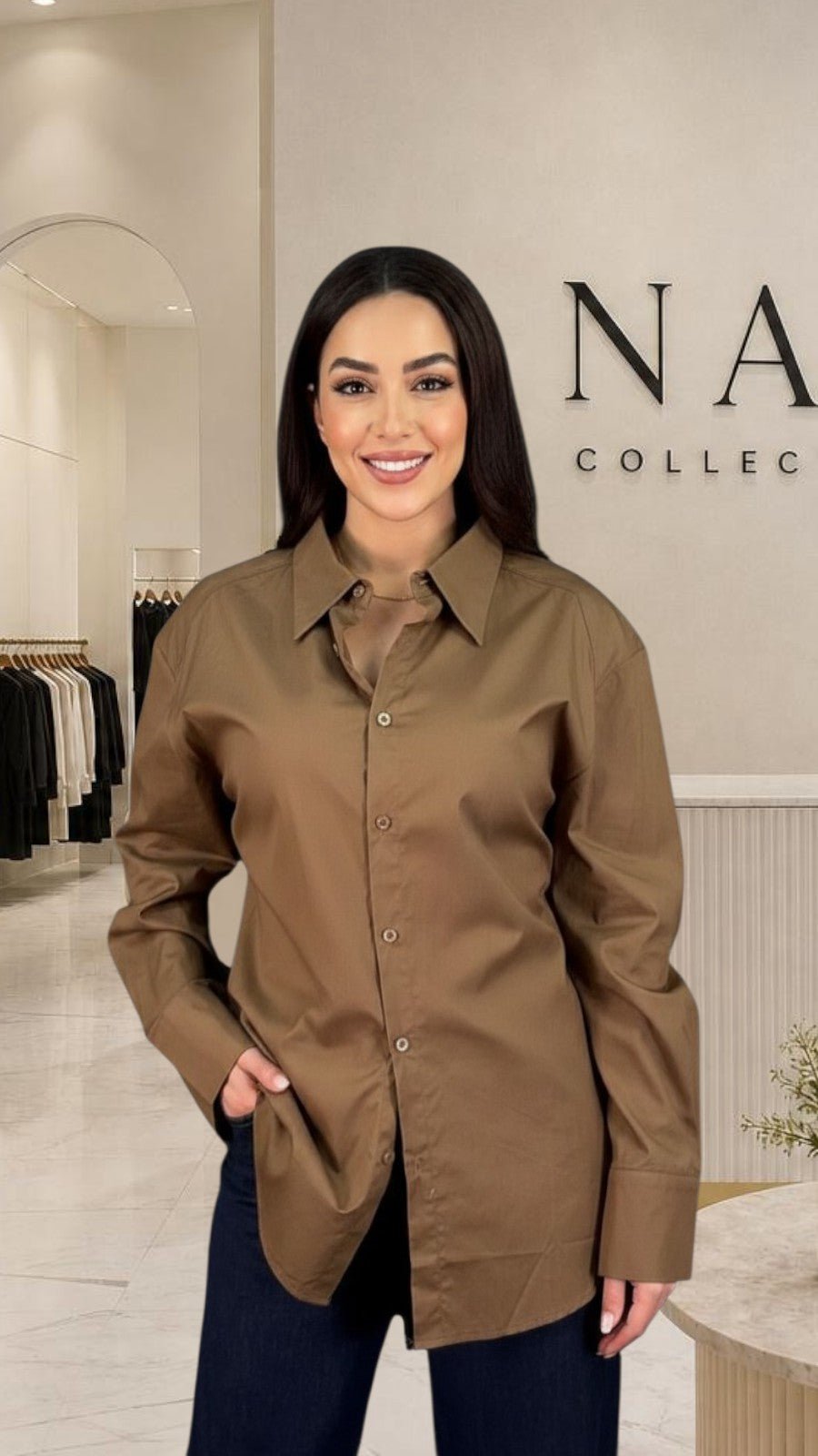 Chemise à épaulettes - NAC Collection