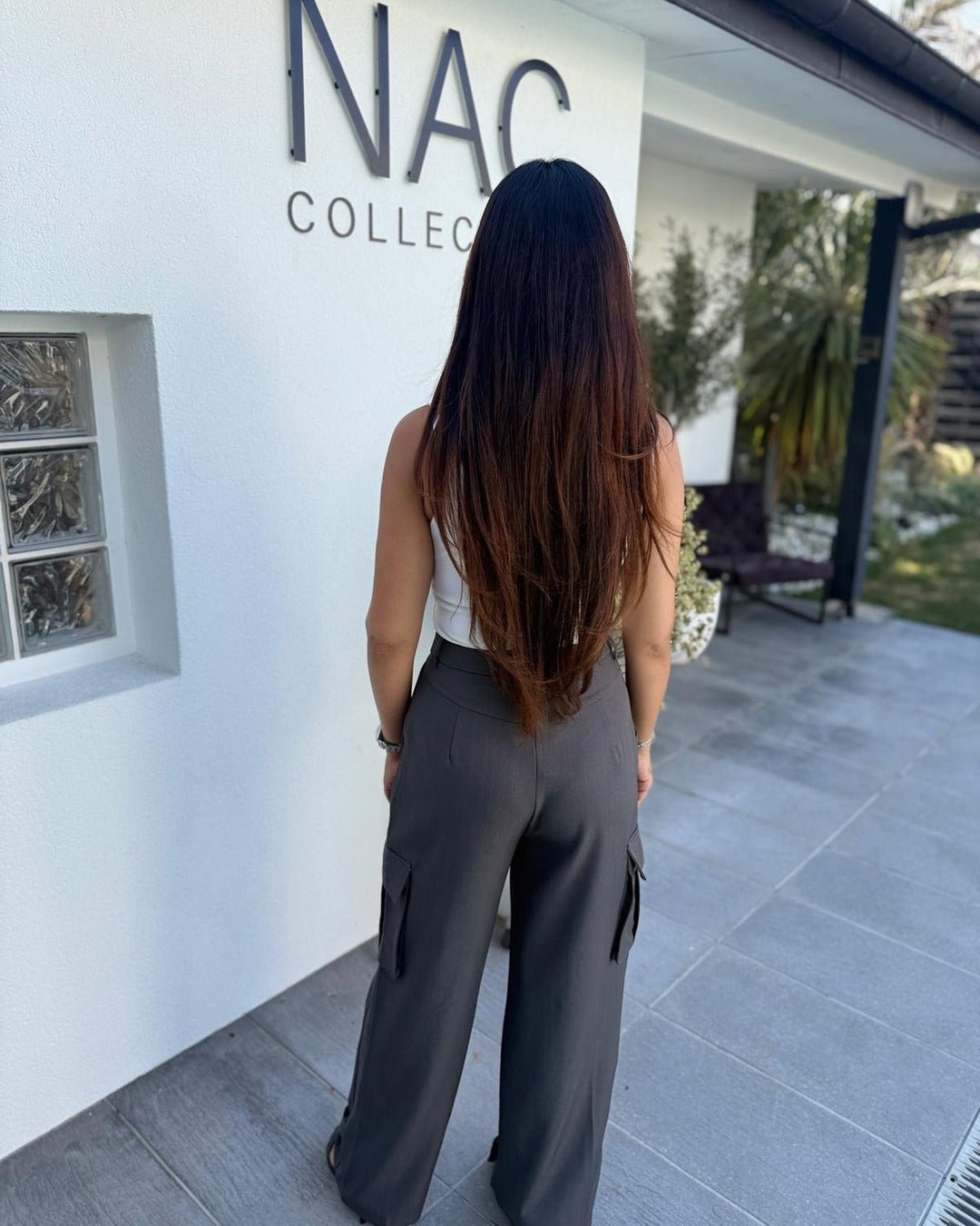 Ensemble blazer cintré et pantalon cargo - Modèle SAGE - NAC Collection