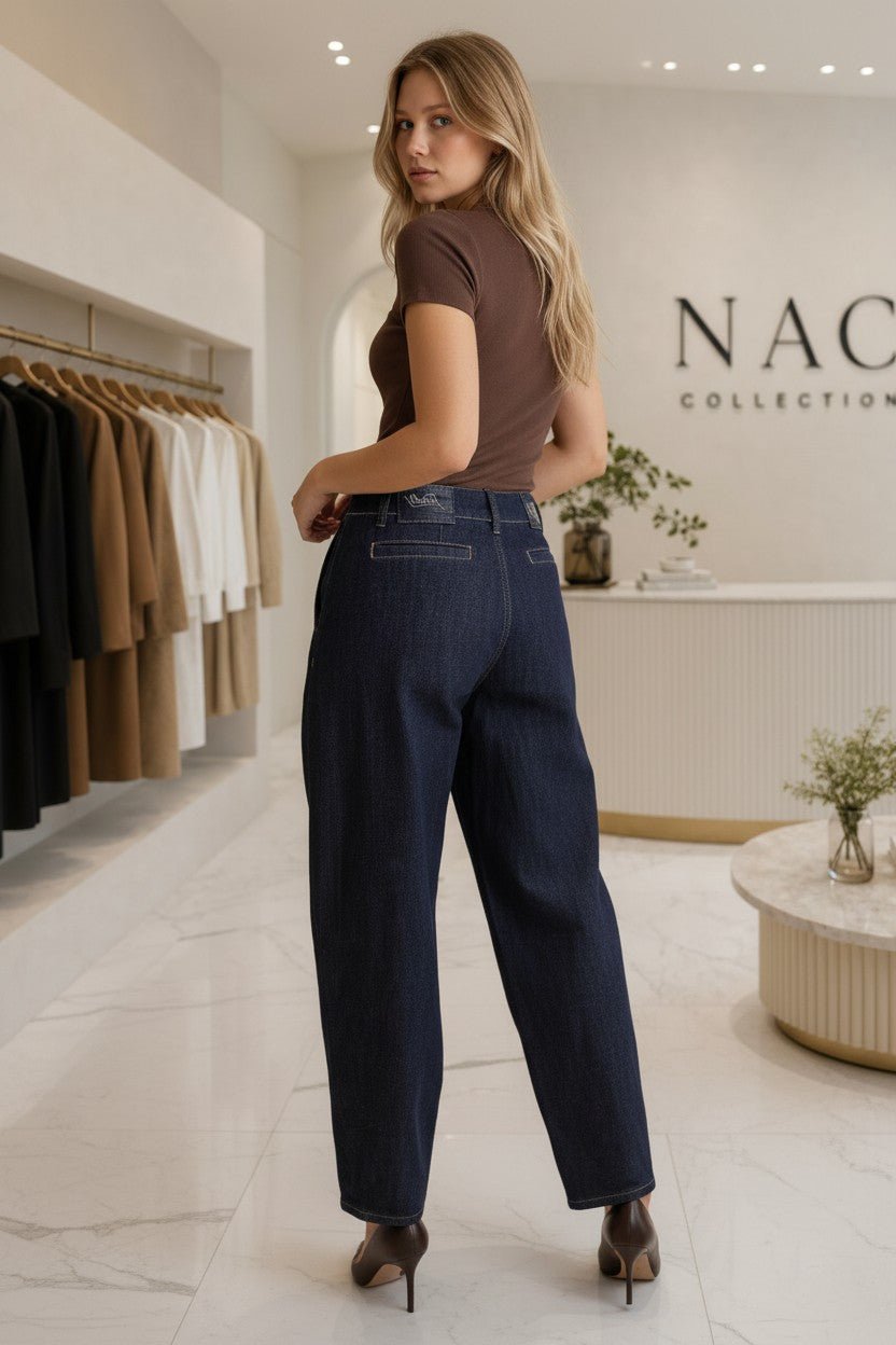 Jean coupe ballon taille haute - NAC Collection