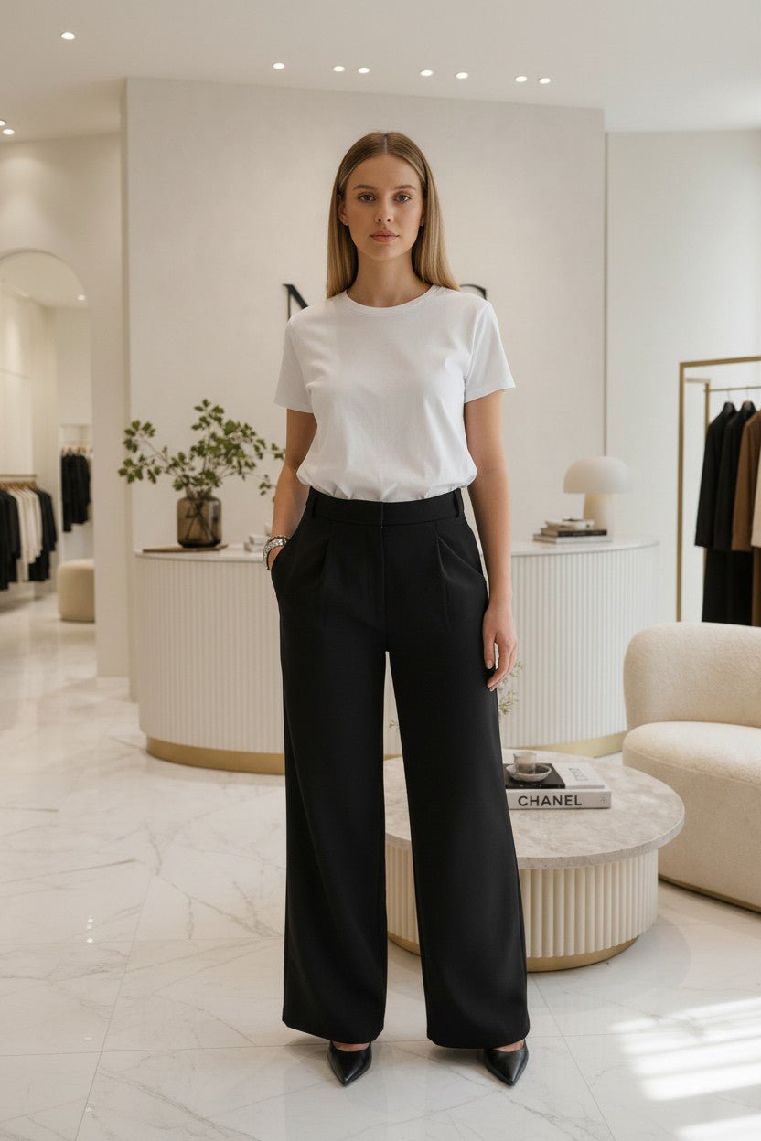 Pantalon large à doubles poches - NAC Collection
