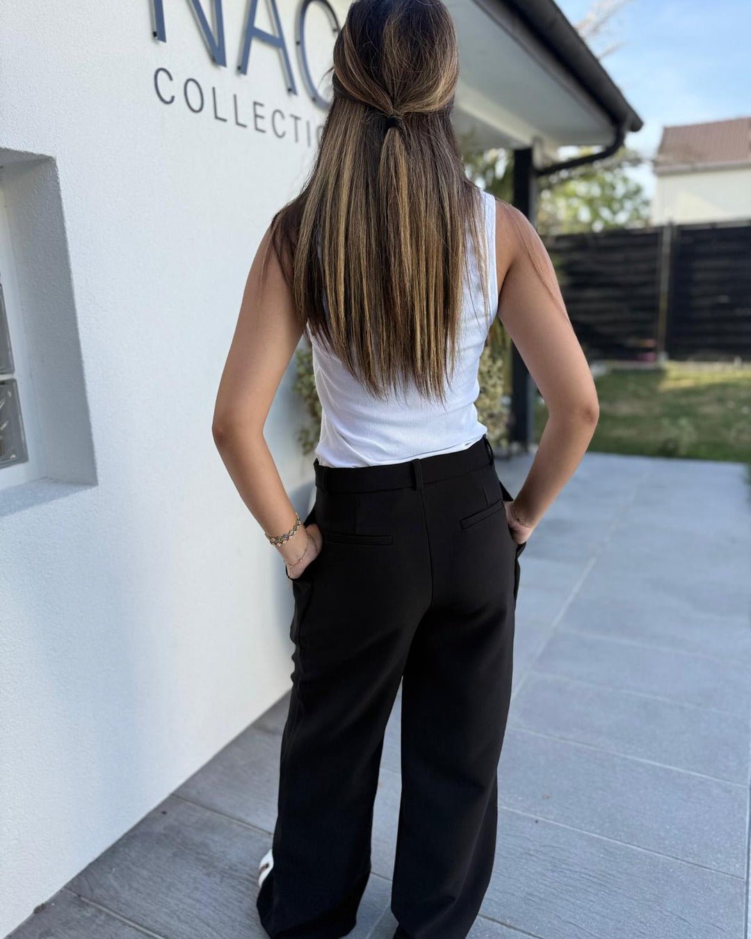 Pantalon large à doubles poches - Modèle SLATE - NAC Collection